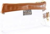 keyper clear bag luxe: stylish, transparent handbags & wallets for women logo