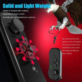 img 2 attached to 🎮 Enhance Gaming Experience with KDD Wireless Switch Joy-Pad Controller for Nintendo Switch (Black)