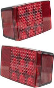 img 1 attached to 🚤 6-Inch Submersible Multifunction LED Tail Light Kit with Connectors and Mounting Hardware for Trailers