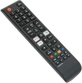 img 2 attached to 📺 BN59-01315A Replace Remote Control for 2019 Samsung Smart 4K Ultra TV HDTV UN50RU7100: With Netflix & Hulu Button