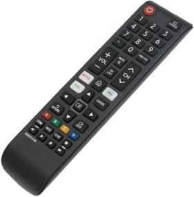 img 3 attached to 📺 BN59-01315A Replace Remote Control for 2019 Samsung Smart 4K Ultra TV HDTV UN50RU7100: With Netflix & Hulu Button