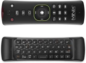 img 2 attached to 🖥️ MINIX NEO A3 Android QWERTY клавиатура и шестиядерный пульт дистанционного управления с голосовым вводом - непосредственно продается компанией MINIX Technology Limited (черный)