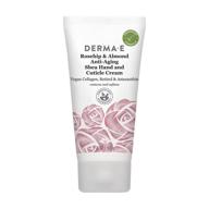 🌹 derma-e крем для рук и кутикулы с ши, шиповником и миндалью - 2 унции логотип