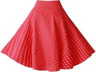 👗 bi tencon retro 1950s high-waisted skirts - women's fashion for skirts logo