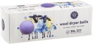 🧺 woolzies lavender xl wool dryer balls (pack of 3) logo