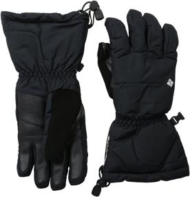 img 1 attached to Columbia Tumalo Mountain Gloves Black: Sturdy and Stylish Hand Protection