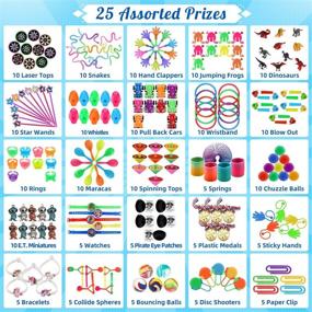 img 2 attached to 🎉 Vibrant 200PCS Carnival Prizes for Kids Birthday Parties: Assorted Toy Assortment for Classroom Goodie Bags and Party Favors