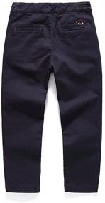 img 3 attached to 👖 Adjustable Boys' Clothing Trousers - KID1234 Uniform Pants