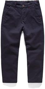 img 4 attached to 👖 Adjustable Boys' Clothing Trousers - KID1234 Uniform Pants