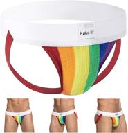 🩲 f+r men's athletic supporter jockstrap with 2 inch waistband: ultimate comfort and support! logo