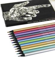 artists metallic colored coloring sketching logo