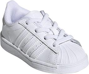 img 3 attached to 👟 Кроссовки adidas Originals Superstar Elastic: Универсальный комфорт и стиль для детей, без разделения по полу.