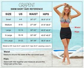 img 1 attached to GRAPENT Womens Shirring Swimsuit Bikini Women's Clothing in Swimsuits & Cover Ups