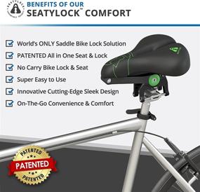 img 3 attached to SeatyLock Hybrid Saddle Bike Lock