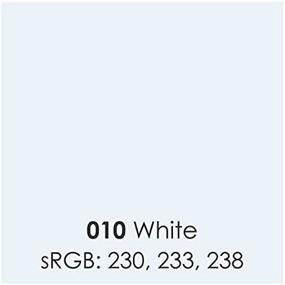 img 1 attached to 🎨 12x10/20 Ft Roll of Oracal 651 Permanent Adhesive-Backed Vinyl - Glossy/Matte | Ideal for Craft Cutters, Punches, and Vinyl Sign Cutters | 10 Pack, Matte White