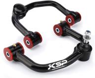 🔧 ksp tubular black upper control arm suspension kit for 2004-2020 f150, alignment lift 0-2", v2.0 logo