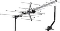📡 2020 latest release: five star indoor/outdoor yagi satellite hd antenna - 200 mile range, attic/roof mount tv antenna, long range digital ota antenna for 4k 1080p with mounting pole included logo