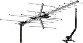img 4 attached to 📡 2020 Latest Release: Five Star Indoor/Outdoor Yagi Satellite HD Antenna - 200 Mile Range, Attic/Roof Mount TV Antenna, Long Range Digital OTA Antenna for 4K 1080P with Mounting Pole Included