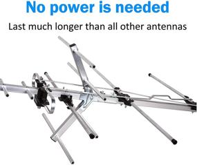 img 1 attached to 📡 2020 Latest Release: Five Star Indoor/Outdoor Yagi Satellite HD Antenna - 200 Mile Range, Attic/Roof Mount TV Antenna, Long Range Digital OTA Antenna for 4K 1080P with Mounting Pole Included