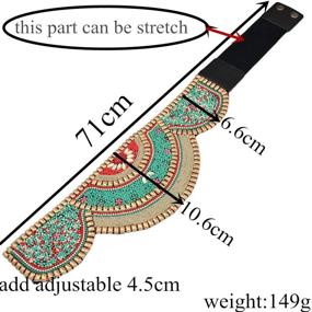 img 2 attached to Idealway Charms Elastic Adjustable Jewelry Women's Jewelry in Body Jewelry