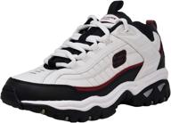 skechers energy afterburn lace up sneaker men's shoes in athletic logo