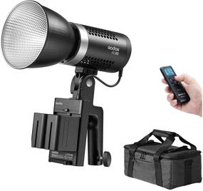 img 4 attached to 🎥 Godox ML60 Handheld LED Video Light - 60W, 69000LUX@0.5m, CRI96+ TLCI 97+, 16 Groups 32 Channels 99IDs, Ultra Quiet Fan, NP-F970 Battery Support, 8 Preset Lighting FX Effects, Includes LAOFAS Color Filters