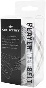 img 1 attached to Meister Player Golf Web Belt