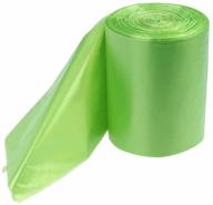 kekow small trash bags, green, 1.2 gallon, pack of 125 logo