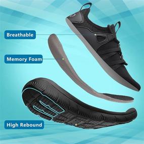 img 1 attached to 🏋️ Stay Fit and Comfortable with STQ Lightweight Fitness Sneakers for Women