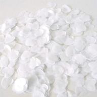 💕 4000-pack biodegradable white tissue paper heart confetti – perfect for wedding party decor & balloons! logo