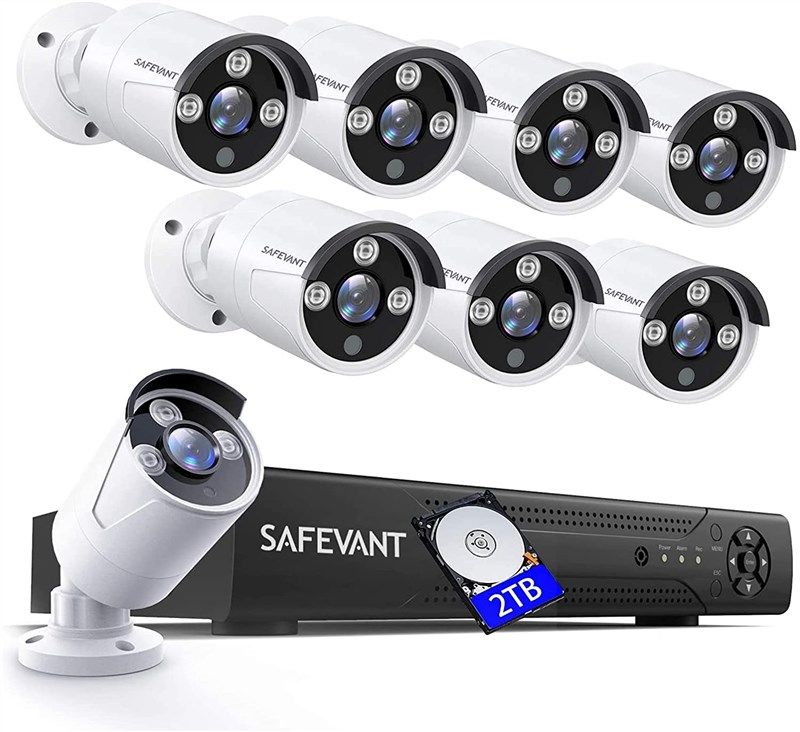 safevant security camera setup