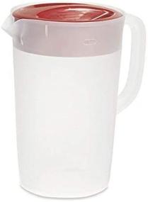 img 3 attached to Rubbermaid 1978082 NSF 1 Gallon Pitcher: Durable and Spill-Resistant Solution for Bulk Beverage Serving