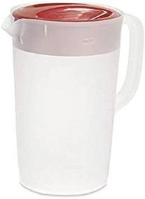 img 4 attached to Rubbermaid 1978082 NSF 1 Gallon Pitcher: Durable and Spill-Resistant Solution for Bulk Beverage Serving