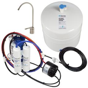 img 4 attached to 💧 Enhanced Home Master TM-ERP-L Standard Permeate Pump Loaded Undersink Reverse Osmosis Water Filtration System