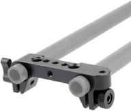 🖐️ 15mm rod clamp rail block for 15mm rod rail support system with evf for dslr rig including follow focus logo