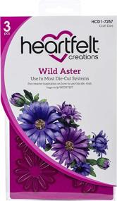 img 2 attached to HEARTFELT CREATIONS HCD1 7257 Emboss Aster