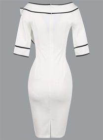 img 2 attached to HELYO Career Dresses Elegant Bodycon Women's Clothing