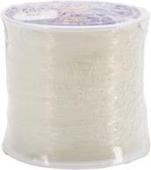 clear pepperell smj10001 stretch magic 1mm bead and jewelry cord - 100m length logo