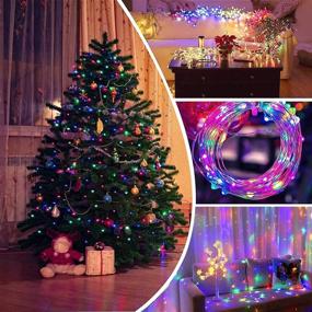 img 3 attached to 🌟 Curtain Lights 9.8 ft, 300 LEDs String Lights for Room Decoration, Christmas Decor, USB Powered, Indoor Outdoor Fairy Lights for Bedroom, Patio, Tapestry