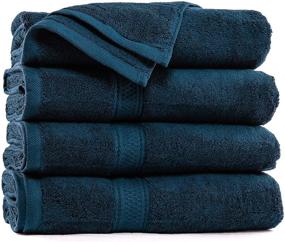 img 4 attached to Royal Comfort 27X54 Towels Cotton