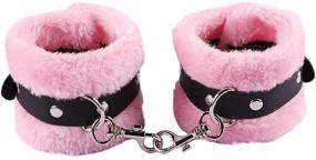 img 1 attached to Handcuffs Bracelet Detachable Adjustable Jewelry Pink