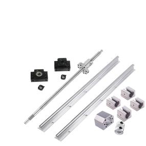 img 3 attached to CNCCANEN Ballscrew RM1605-1500Mm End Machining Set SBR16-1500Mm Linear Rail Kit Linear Sliding Shaft Rod Guideway For CNC Automated Machines And Equipments