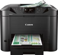 🖨️ canon mb5420 office and business wireless all-in-one printer,scanner, copier and fax, with mobile and duplex printing – black (desktop) logo