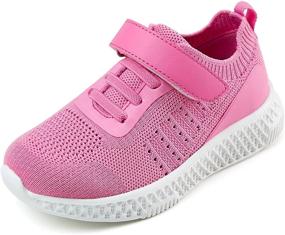 img 2 attached to 👟 Ultimate Comfort and Performance: ZHILETAO Lightweight Running Breathable Girls' Sneakers