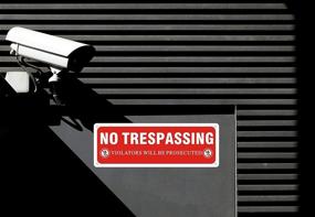 img 1 attached to 🔒 Waterproof Prosecution-Resistant Trespassing Violators