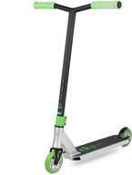 high performance pro scooter with cool matte wear-resistant deck - ideal for freestyle stunts, tricks, and bmx scooting - perfect for adults, teens, boys, girls, and kids 8 years and up logo