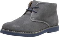 👞 florsheim quinlan junior chukka униформенный ботинок для детей (маленький/большой ребенок) логотип