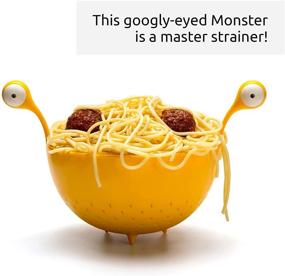 img 3 attached to 🍝 OTOTO Spaghetti Monster Kitchen Strainer: Drain Pasta, Vegetables, and Fruits with Ease - BPA-free and Dishwasher Safe Colander!