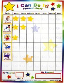 img 4 attached to 📊 Kenson Kids 'I Can Do It' Reward and Responsibility Chart: Track Progress with this 11 X 15.5-Inch Tool