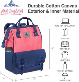 img 2 attached to 🤰 Multifunctional Maternity Backpack with Durable Capacity